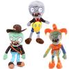 3 PCS Plants and Jester Plush Zombie Sets Toy Postman, 1 2 Stuffed Soft Jester Zombie Doll, Duck Zombies PVZ Plush Figure Doll New view 1