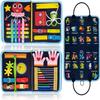 Gojmzo Busy Board Montessori Toys for Toddler Boys & Girls Gifts, Sensory Toys for Toddlers, Educational Travel Preschool Activities Learning Alphabet Count Fine Motor Skills view 1