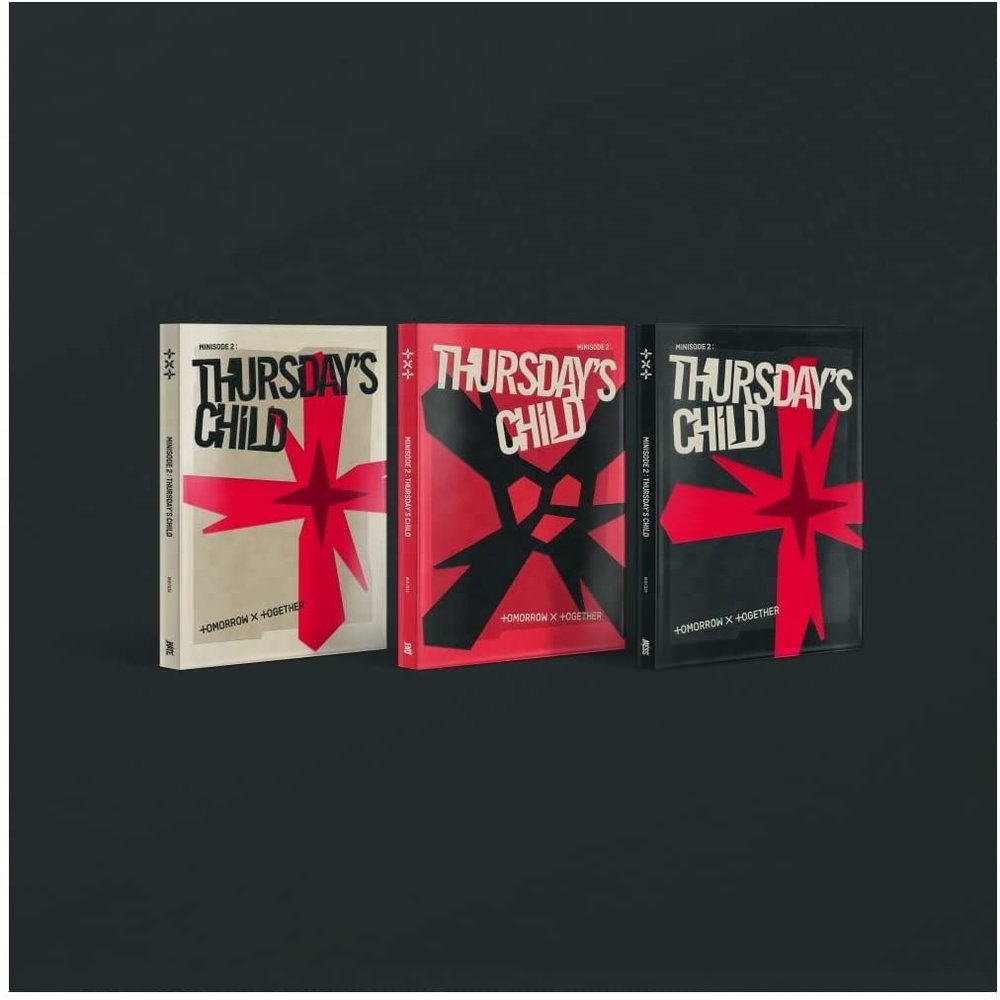 DREAMUS TXT - MINISODE 2 : Thursday's Child [Full Set ver.] (4th Mini Album) 3 Albums+CultureKorean Gift(Decorative Stickers,Photocards,Top Loader Stcikers)