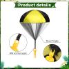Yunsailing 25 Pcs Parachute Toys, Mini Army Men Parachute Toys for Kids, Flying Throwing Gifts Bulk for Easter Christmas Kids School Outdoor, No Battery Nor Assembly Required Gifts(Classic,Daily) view 4