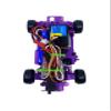 Sakeye RC Car DIY, 1/28 4WD Metal Rear Drift Repellent RC Car Transmitter Electric DRZ XRX Mini Z Racing Cars Remote Control Model RTR (Purple and Remote Control) view 3