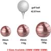 Apqdw Kinetic Desk Toys 2.17'', Sensory Fidget Toys for Kids with Autism, Desk Fidget for Adults for Office, Metal Fidget for Adults Teens (55MM, Rose Gold) view 3