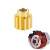 1/24th RC Car Brass 11T Motor Pinion Gear Parts Upgrades for 1: 24 Axial SCX24 AXI90081 Deadbolt AXI00001/AXI00002 view 1