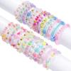 Dxhycc 24 Pieces Princess Bracelets Girls Beaded Bracelets Little Girls Costume Jewelry Set for Birthday Party Favors view 2