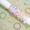Dxhycc 24 Pieces Princess Bracelets Girls Beaded Bracelets Little Girls Costume Jewelry Set for Birthday Party Favors view 4