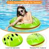 Elcoho 5 Pieces Inflatable Pool Floats 29.5 Inches Swim Tubes Rings Fruits Swimming Rings Big Beach Swimming Water Favors for Summer Outdoor Party Decorations view 3