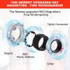 MBOUTrising 9Pcs Finger Magnet Rings Fidget Toys, Magnetic for ADHD Stress Relief, Colorful Magical Fingears Ring Training Autism Anxiety, Idea Gift Adults Teens Kids, Multi-Graffiti (MB018-9pcs) view 3