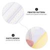 5 Sheets Dollhouse Floorboards Wallpaper Dolls House Paper Flooring Card Sticker for Mini Lovely Wall Paper DIY 1: 12 Scale Dollhouse Accessories view 3