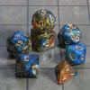 CiaraQ DND Polyhedral Dice Set with a Black Dice Bag for D&D RPG MTG Role Playing Table Games view 2