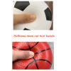Sports Balls with Hand Pump for Kids and Toddlers - (Pack of 2) 6-Inch Diameter Rubber Sport Ball Set Includes Soccer Ball, Basketball for Fun Outdoors and Backyard view 4