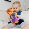 Set of 2 Summer Teddy Bear Clothes Cap & Gow Outfit Fits Make Your Own Most 14" - 18" Bear Plush Stuffed Animal Outfit Pet Dog Doll Cap and Gown Build a Bear Clothe(Mermaid Style, Fit 14"-18") view 3