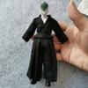 1/12 Samurai Kimono Clothes for 6" 6 inches 1:12 Action Figure Doll Clothes (Black top&Trousers) view 2