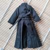 1/12 Samurai Kimono Clothes for 6" 6 inches 1:12 Action Figure Doll Clothes (Black top&Trousers) view 4