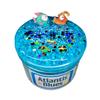 ATLANTIS BLUES, Our fabulous clear slime, stunning variety of glitters, the scent of sunscreen and ocean breeze will capture you along with the pops and clicks galore. Enjoy. view 1