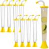 Sweet World USA (108 Cups Party Yard Cups - 14oz - for Margaritas, Cold Drinks, Frozen Drinks, Kids Parties (Yellow) view 1