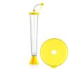 Sweet World USA (108 Cups Party Yard Cups - 14oz - for Margaritas, Cold Drinks, Frozen Drinks, Kids Parties (Yellow) view 3
