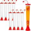 Sweet World USA (108 Cups Party Yard Cups - 14oz - for Margaritas, Cold Drinks, Frozen Drinks, Kids Parties (Red) view 1