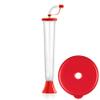 Sweet World USA (108 Cups Party Yard Cups - 14oz - for Margaritas, Cold Drinks, Frozen Drinks, Kids Parties (Red) view 3