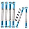 ARRCat Turnbuckles Camber Links Upgrades Parts for Ecx 1/10 2WD Ruckus Axe Brutus Circuit AMP MT AMP DB AMP Crush K&N Torment,6PCS Aluminum Adjustable Turnbuckles,Replace ECX1046,Blue view 1