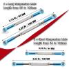 ARRCat Turnbuckles Camber Links Upgrades Parts for Ecx 1/10 2WD Ruckus Axe Brutus Circuit AMP MT AMP DB AMP Crush K&N Torment,6PCS Aluminum Adjustable Turnbuckles,Replace ECX1046,Blue view 4