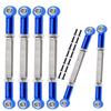 ARRCat Turnbuckles Camber Links Upgrades Parts for Ecx 1/10 2WD Ruckus Axe Brutus Circuit AMP MT AMP DB AMP Crush K&N Torment,6PCS Aluminum Adjustable Turnbuckles,Replace ECX1046,Navy Blue view 1