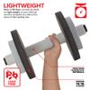 Modern Innovations Kids Weight Set (2 Pack) Toy Dumbbells, Baby Dumbbell Workout Weights, Fun Fitness and Exercise Equipment for Toddlers - Black & Gray view 3