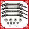 Replacement Part For 2/4Pcs Steel Front/Rear CVD Drive Shaft Assembly Heavy Duty For 1/10 4X4 Stampede VXL 2WD 6851R 6851X 6852R 6852X - (Color: Titanium) view 2