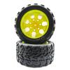 Replacement Part For 4Pcs/Lot For RC 1/10 Scale Models Rubber Tires Tyre Rim Wheel 115mmx55mm RC Car Off-Road Truck Te Control Cars - (Color: 8021) view 1