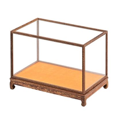 Zerodeko Display Box for Buddha Statues Multi-Function Figurine Case Stylish Showcase for Home Decor and Craft Ornament