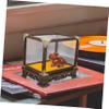 Zerodeko Display Box for Buddha Statues Multi-Function Figurine Case Stylish Showcase for Home Decor and Craft Ornament view 4