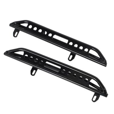 Replacement Part For 2Pcs 153mm Metal Side Step Plate Board Slide Pedal For 1/10 SCX10 III AXI03007 RC Car Parts - (Color: Black)