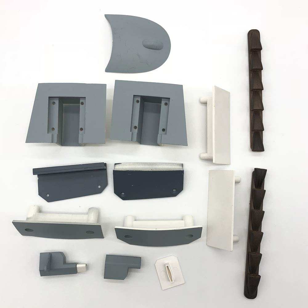 Replacement Part For Plastic Parts 3 For Freewing Flight Line Spitfire 1200mm Wingspan Rc Plane
