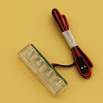 Replacement Part For Nose Landing Gear LED Light Of 105mm F16 F-16 And F16 Turbin HSD Rc Airplane Model - (Color: For F16 Turbin)