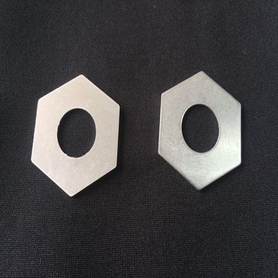 RC Racing AX31243 31068 Aluminum Slipper Pad 32.8x15.2x1mm XL (2) Silver
