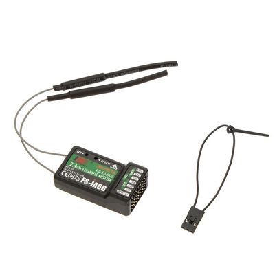 Replacement Part For -iA6B 2.4G 6 Channel 6CH RC Receiver PPM Output With IBus Port For I4 I6 I10 -GT2E -GT2G RC Transmitter F17294