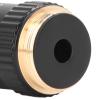 Biological Microscope Lens, 195 Achromatic Black Objective Lens 100X High Power Objective Interface 20.2mm Thread Shape Standard RMS Size, for Use on Microscopes Replacement view 4
