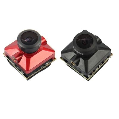 Replacement Part For Mista 2.1mm HD Lens FPV Micro Camera 1/3" CMOS 1200TVL PAL/NTSC Wide Voltage DC 5V-40V For Aerial Camera For RC Drone Airplane - (Color: Red PAL)