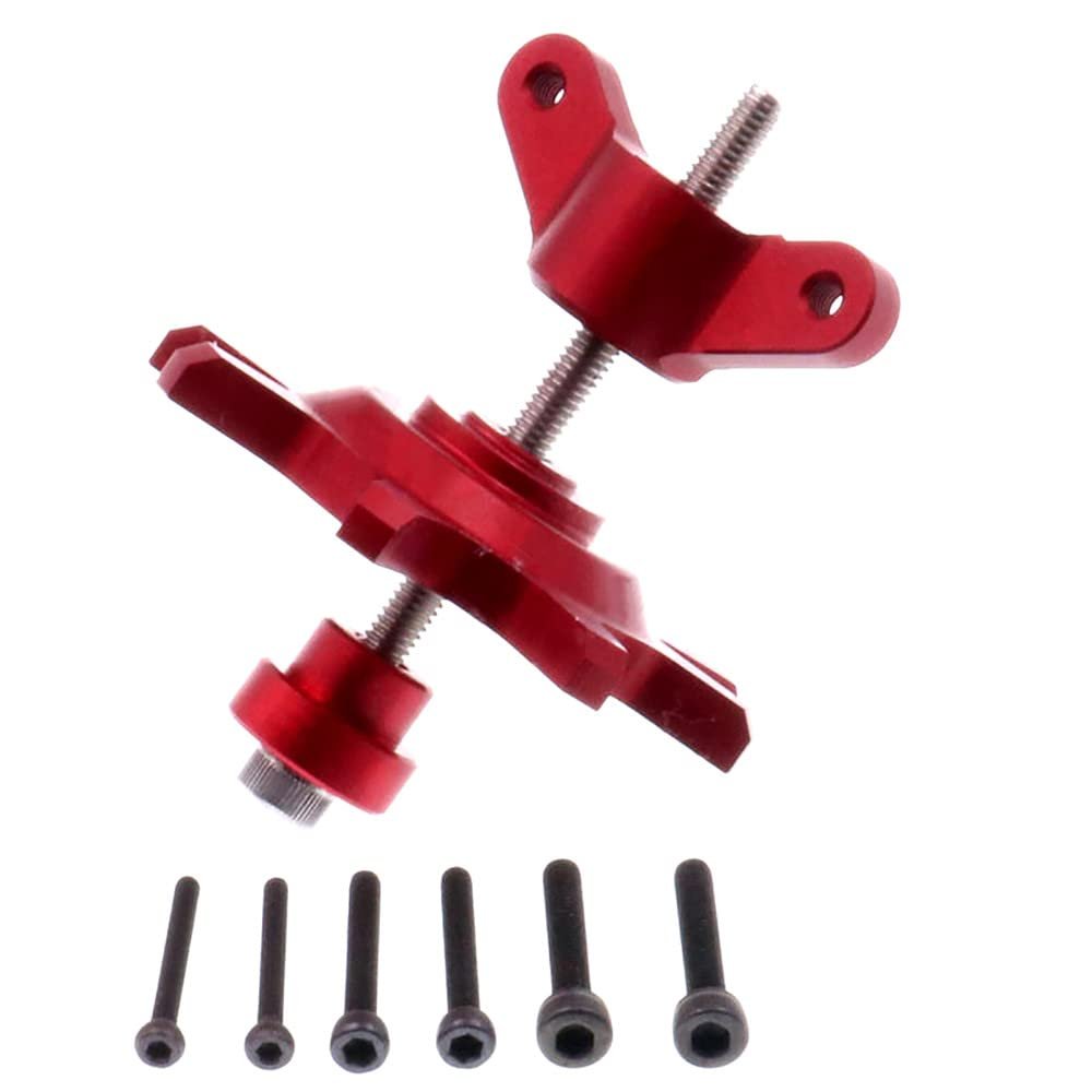 Replacement Part For 1.9/2.2 Inch Beadlock Wheels Hub Tire Assembly And Disassembly Tools For 1:10 RC Car Spare Parts - (Color: Red)