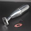 Replacement Part For 15005G Golden Exhaust Joint Tubing For 1/5 5B 5B Nitro Off-road Car - (Color: Silver) view 1