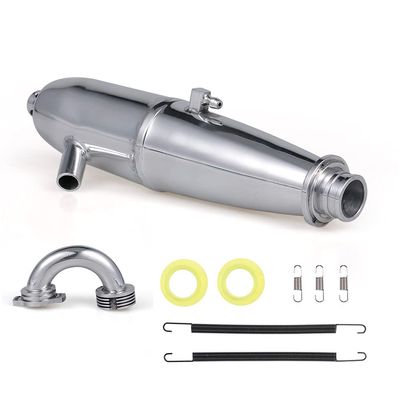 Replacement Part For RC Car Exhaust Pipe Exhaust Joint Tubing For Redcat 1/8 Nitro RC Car BQ004 SH GO 21/28 Engine Parts