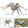FLORMOON Realistic Animal Figures - Spider Action Model Lifelike Insect Toy Figures - Educational Learning Toys Birthday Set for Boys Girls Kids Toddlers (Tarantula) view 2