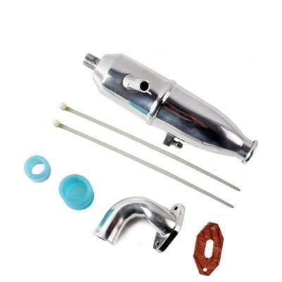 Replacement Part For RC 102009 02172 02031A Exhaust Pipe For 1:10 Nitro Buggy Car Truck BQ002