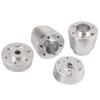 Replacement Part For RC AX31010+AX31011 Aluminum Front & Rear Wheel Hex Mount For 1:10 90068 90050 - (Color: Silver) view 1