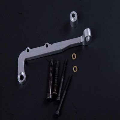Replacement Part For CNC Alloy Engine Strengthen Junction Bridge Kits Fit For 1/5 5B Km 5b - (Color: Grey)