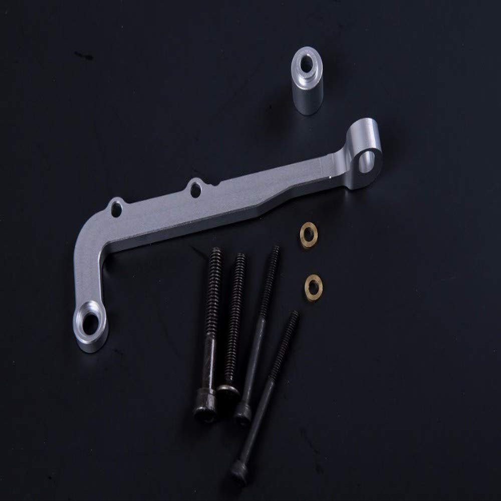 Replacement Part For CNC Alloy Engine Strengthen Junction Bridge Kits Fit For 1/5 5B Km 5b - (Color: Grey)