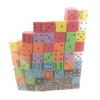 Assorted Opaque Foam Dice with Dots D6 25mm (1in) Bulk Pack of 100 Dice Koplow Games view 3