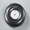 Replacement Part For 1 Pair Of 3.25"/83mm RC Airplane PU Wheel With Dia-Casting Aluminum Hub W/Screw view 1