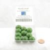 Green 19mm Glass Marbles Pack of 10 Wondertrail view 2