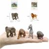 36 Small Animal Figurines Learning & Education Toys, Plastic Realistic Dinosaur Zoo Jungle Safari Sea Ocean Animal Figures, Preschool Learning Activities Matching Game Science Toys view 2