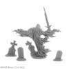 Grave Wraith and Tombstones Miniature 25mm Heroic Scale Figure Dungeon Dwellers Reaper Miniatures view 3